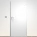 Sapeli Praktik set: dvere Elegant model 10 poldrážkové + zárubňa Normal farba biela + kovanie Vision III