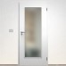 Sapeli Elegant Komfort dvere poldrážkové model 40 CPL laminát farba biela