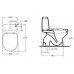 Eurovit | Sirius WC kombi 61x35 cm, spodný odpad, vrátane WC sedadla, W9028